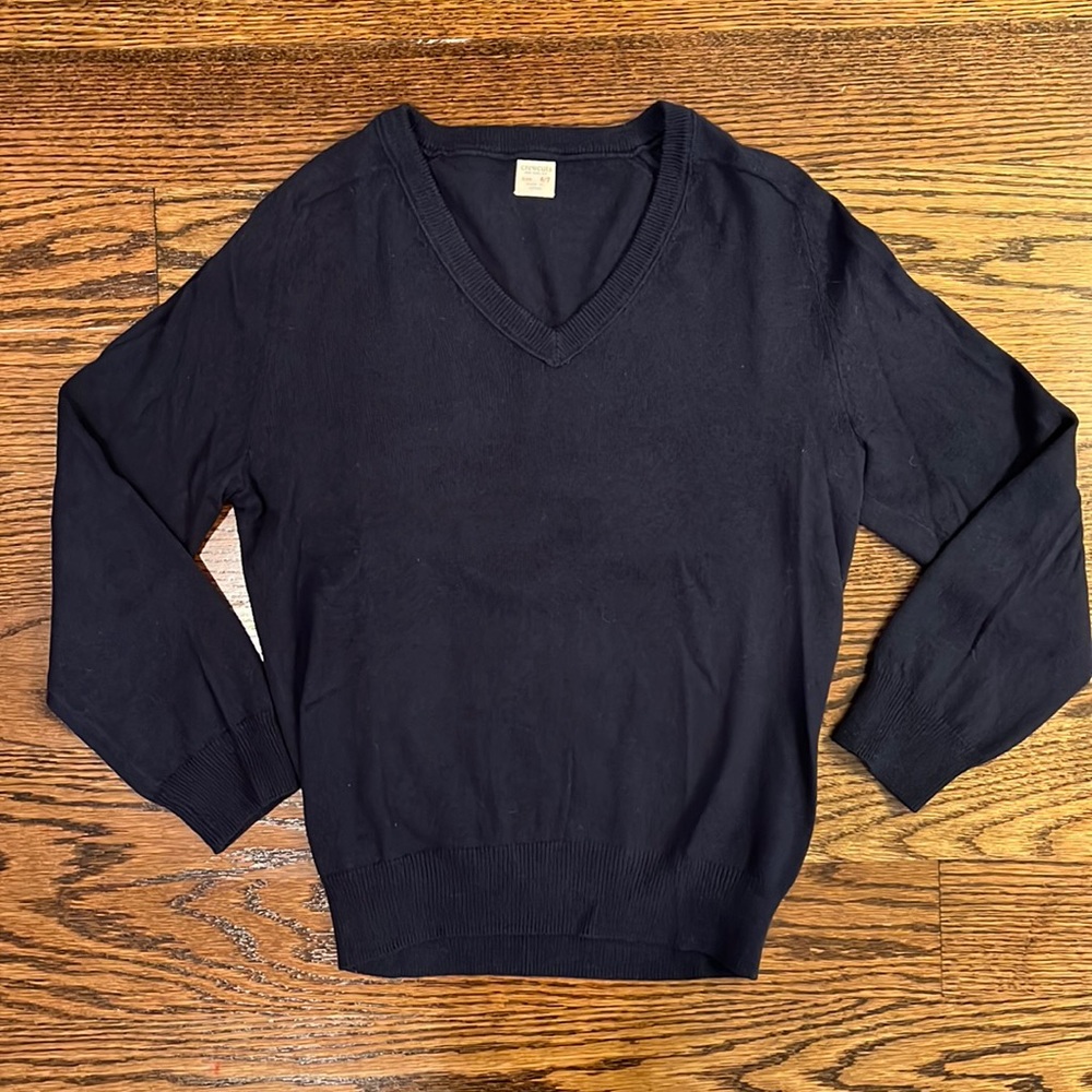 Crewcuts J.Crew boys cotton cashmere sweater (size 6/7)